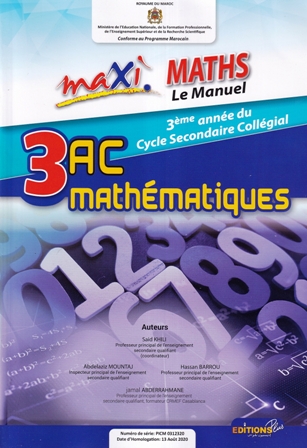 Maxi maths 3 AC